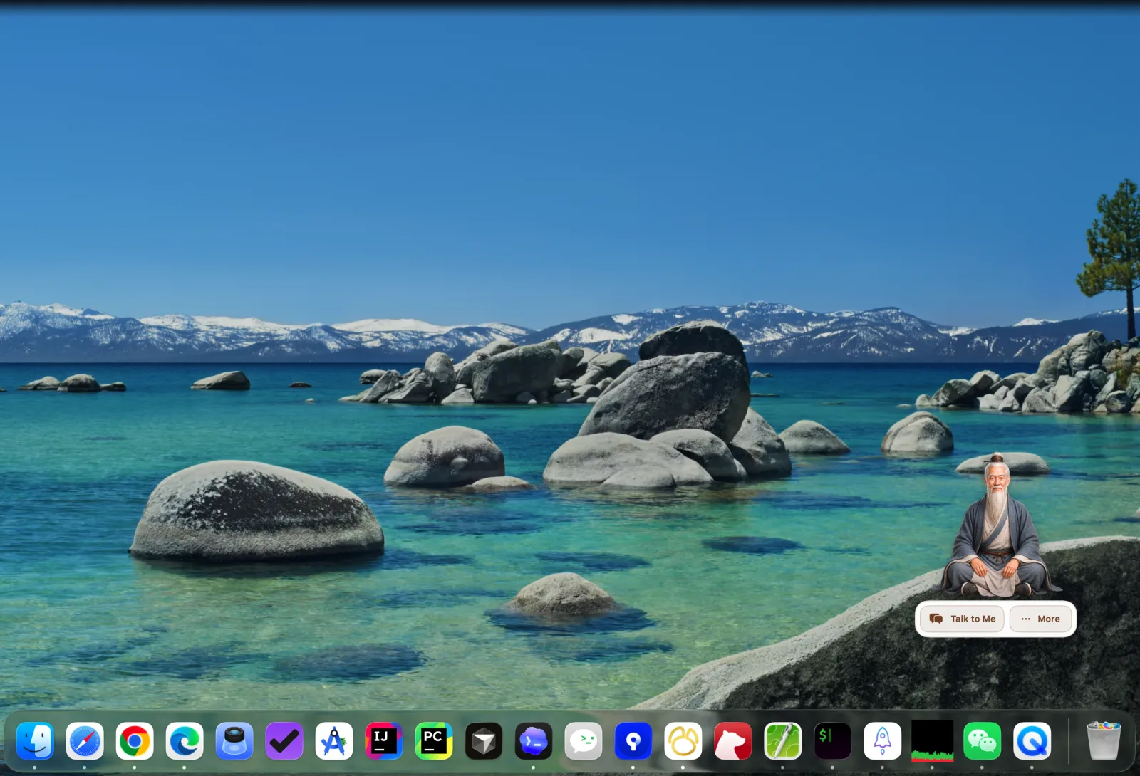 Real desktop product quick actions on Mac